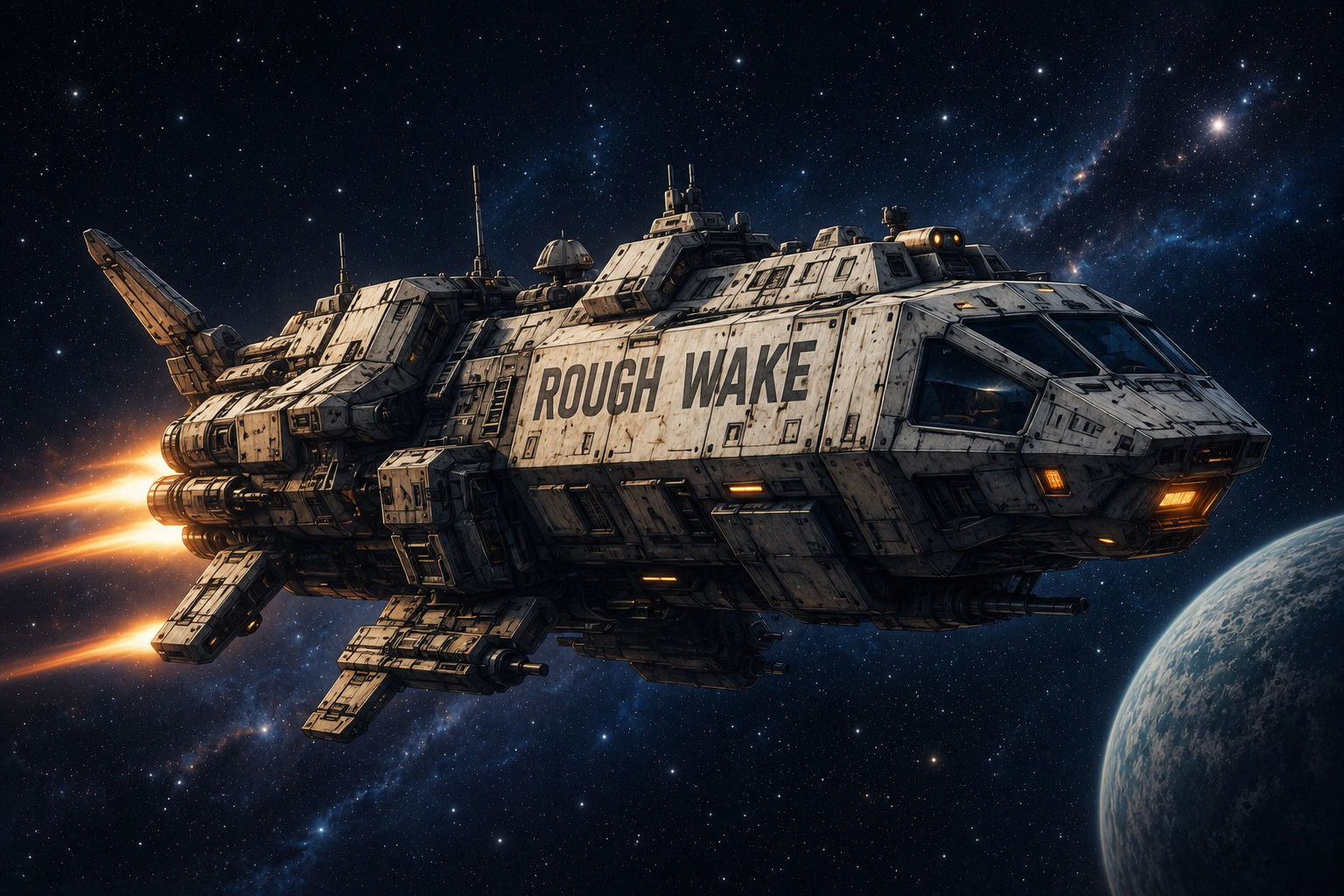 Rough Wake